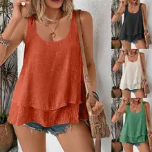 2021 Summer Tie-dyed Hole Burned T-shirt Women — feature 17