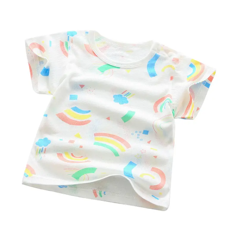 Baby T-Shirt White Moon Print 0-4Yr Cotton - Image 12