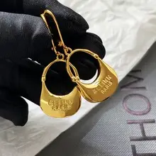 Metallic Hoop Earrings for Women Large Fashion Jewelry — feature 29