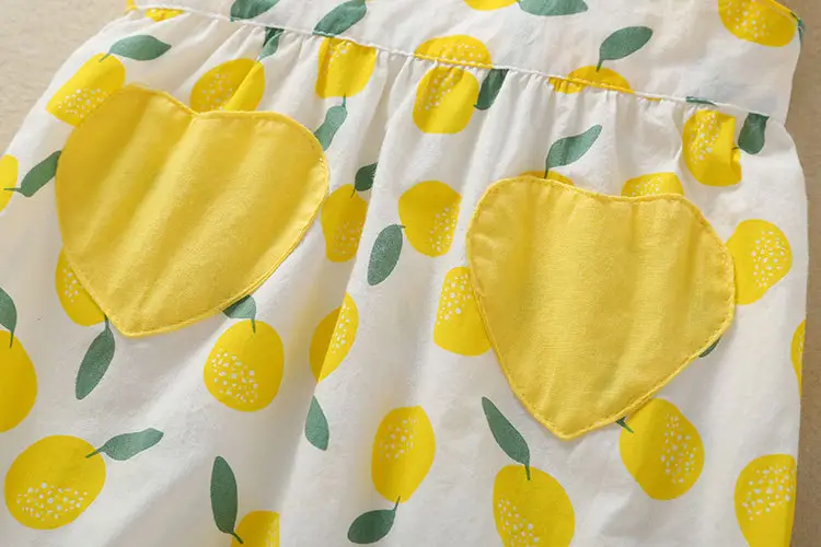 100% Cotton Baby Romper Triangle Design for Girls - Image 9