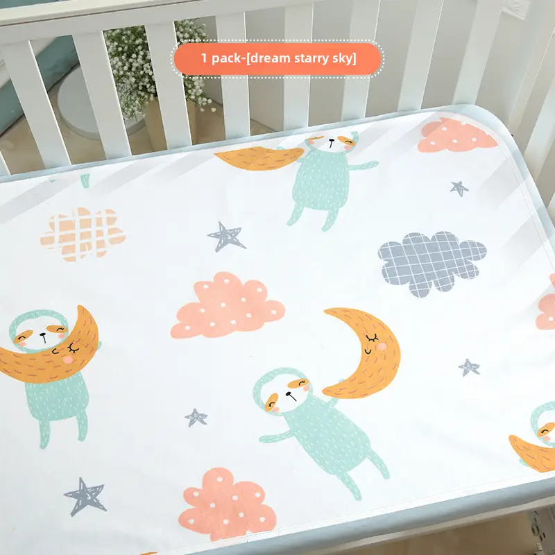 Cotton Waterproof Baby Diaper Pad 100x100cm - Image 16