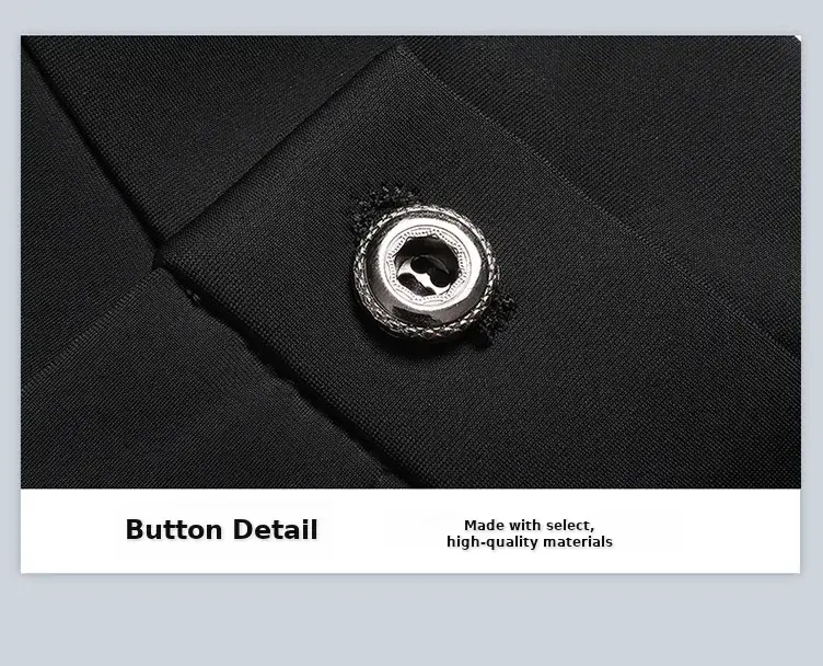 Men's Grey Four-Sided Stretch Pants Casual Formal Suit — feature 27