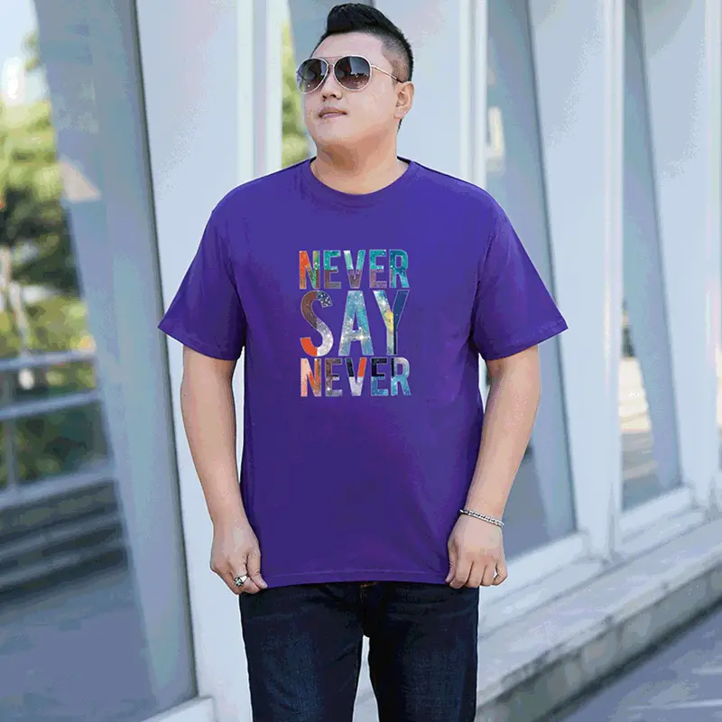 Men Black Graphic T-Shirt Round Neck Loose Fit - Image 3