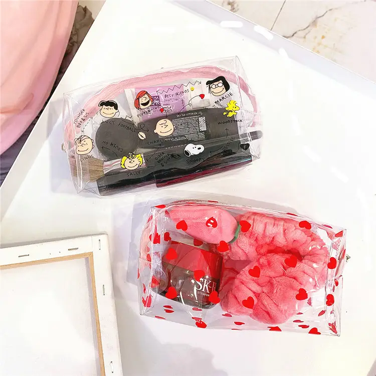 PVC Cartoon Cosmetic Bag Women Waterproof Storage - Image 14