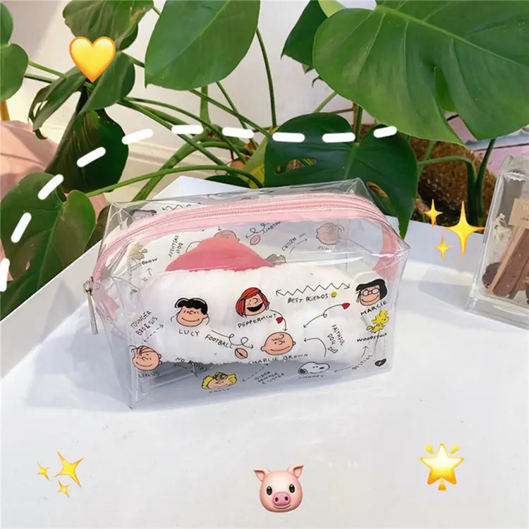 PVC Cartoon Cosmetic Bag Women Waterproof Storage - Image 3