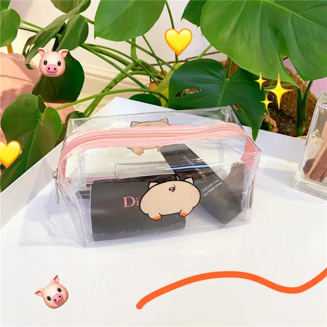 PVC Cartoon Cosmetic Bag Women Waterproof Storage - Image 4