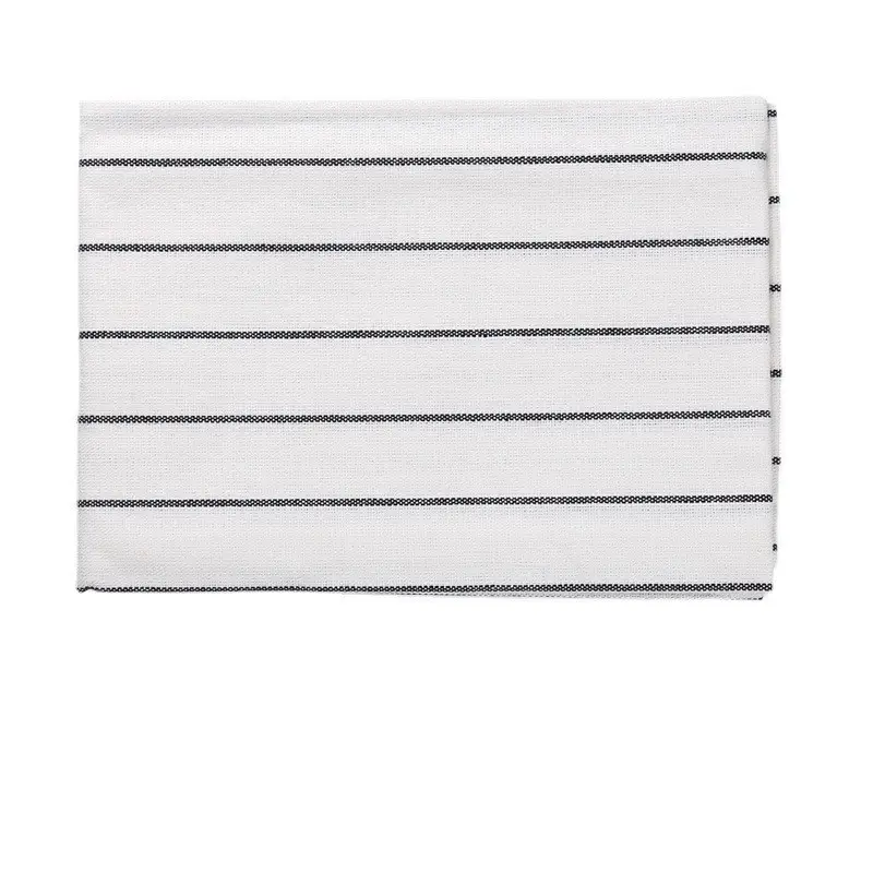 Japanese Square Napkin Mat Striped Cotton Blue White - Image 6