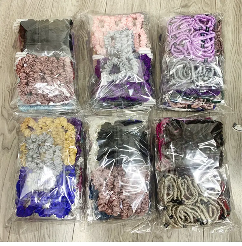 Silk Hair Ties & Bow Set for Women — feature 10
