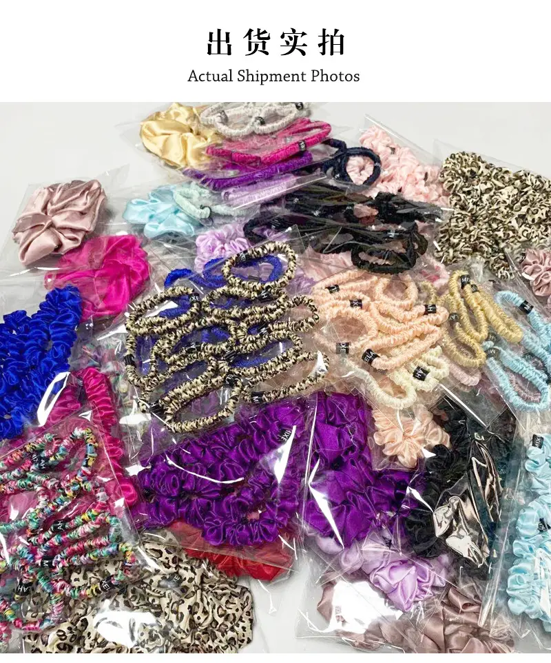 Silk Hair Ties & Bow Set for Women — feature 8