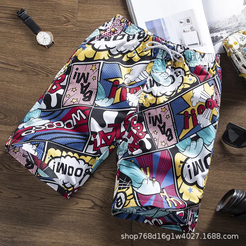Australian Flag Printed Men's Shorts Large - Image 6