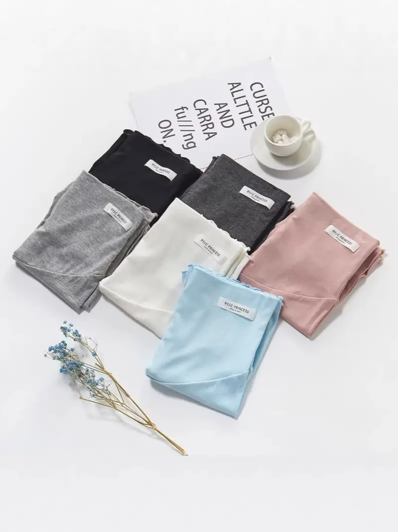 Pregnant Women's Safety Pants Summer Anti-Dusk Pregnant Modal Shorts Outerwear Loose Belly-supporting Leggings Trendy Mom - Image 8
