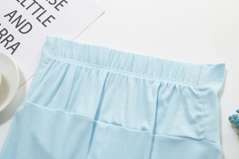 Pregnant Women's Safety Pants Summer Anti-Dusk Pregnant Modal Shorts Outerwear Loose Belly-supporting Leggings Trendy Mom — feature 9