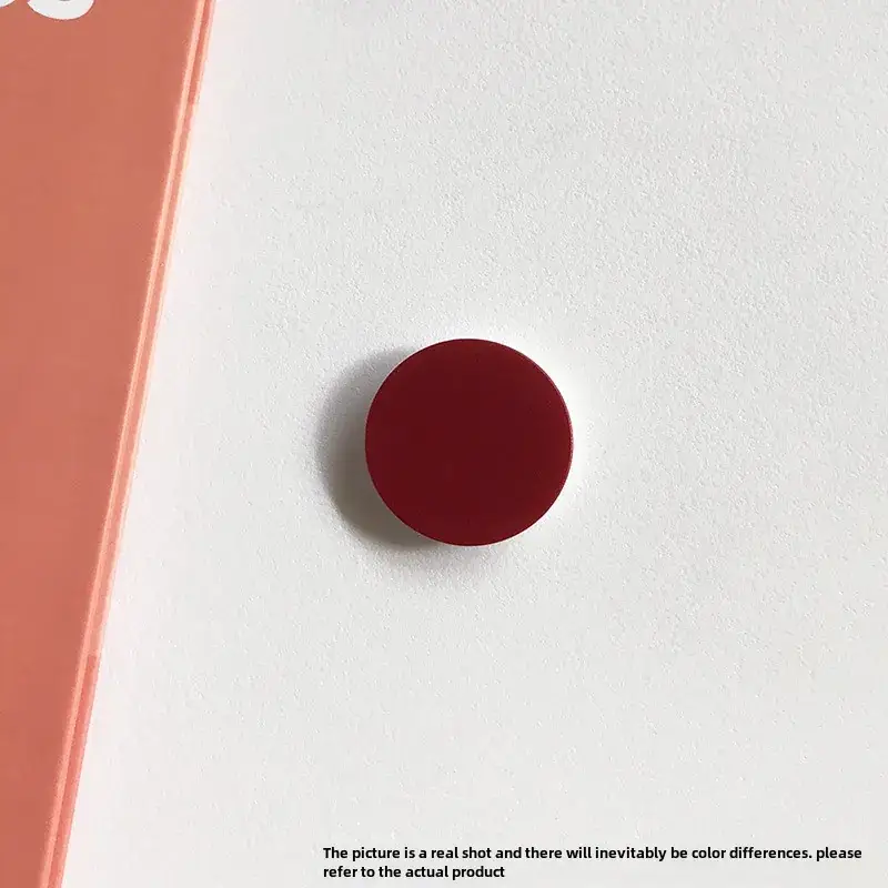 Purple Round Phone Holder with Logo - Image 6