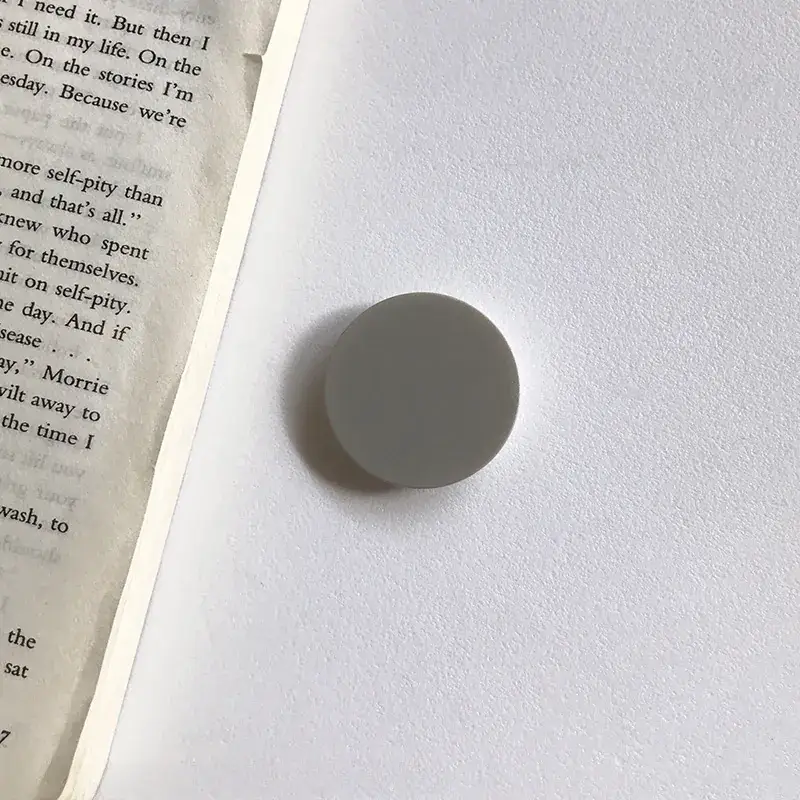 Purple Round Phone Holder with Logo - Image 7