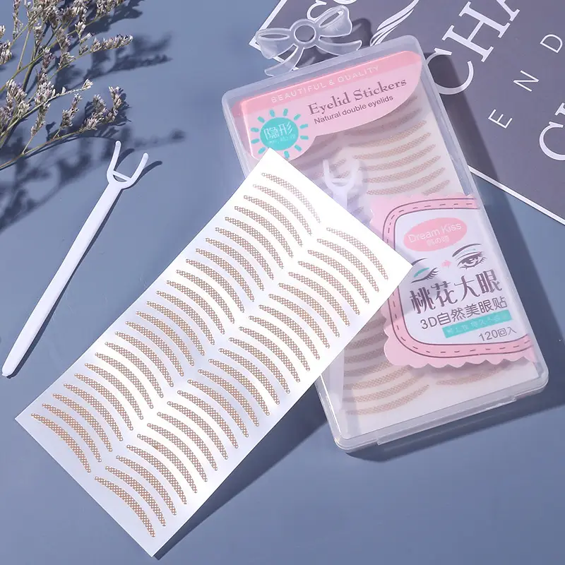 Double Eyelid Stickers Olive Shape Invisible Breathable - Image 3