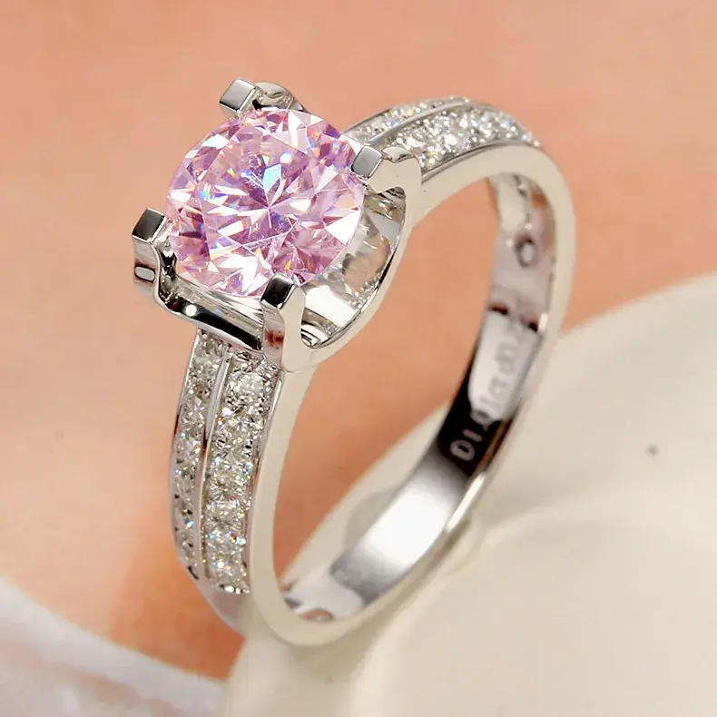 Elegant Zircon Open Ring for Women - Image 10