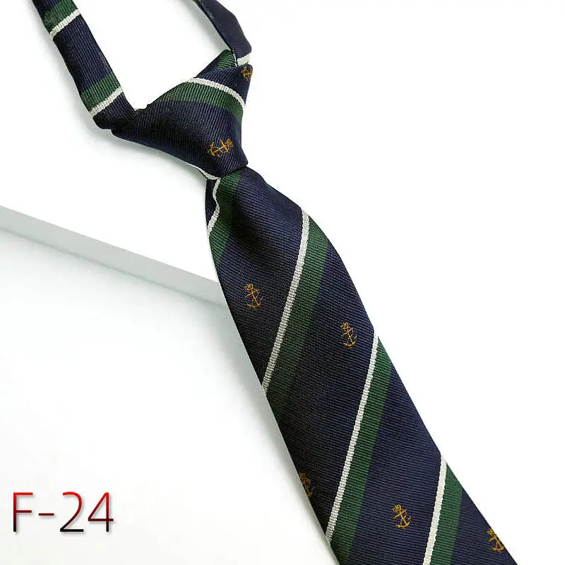 Maroon Striped Japanese Style Tie for Girls Kids