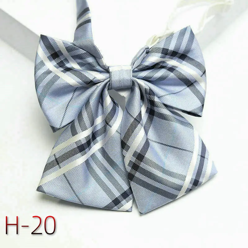 Maroon Striped Japanese Style Tie for Girls Kids