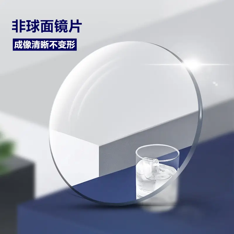 1.56 Aspheric Lenses Transparent Resin Optical Glasses - Image 6