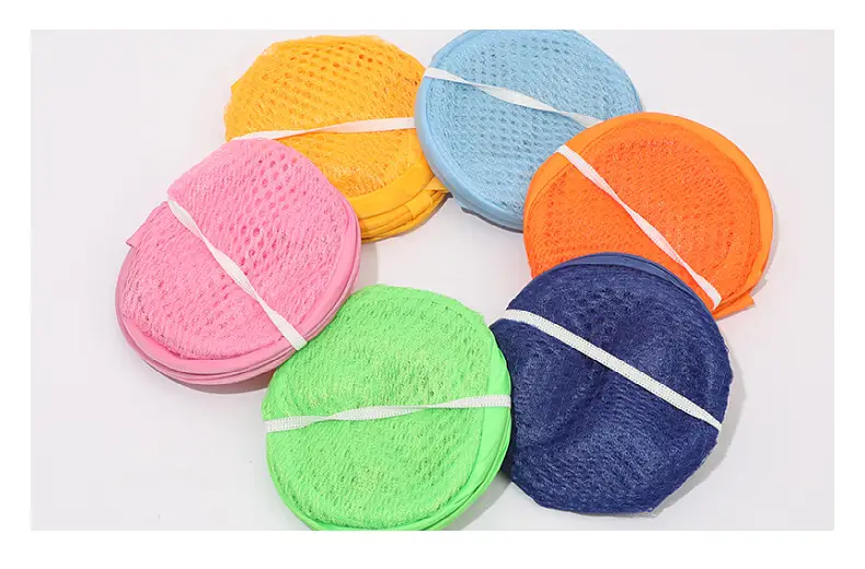 Yellow Net Dirty Clothes Storage Basket — feature 10