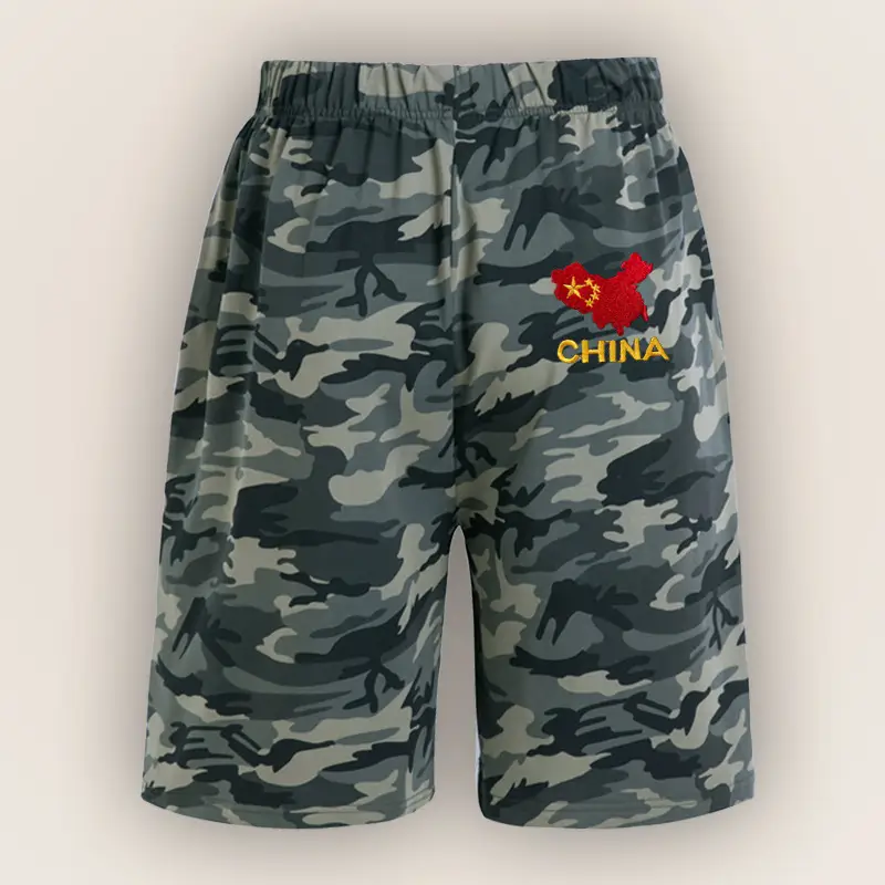 Men Camo Camipola Shorts China Logo 2024