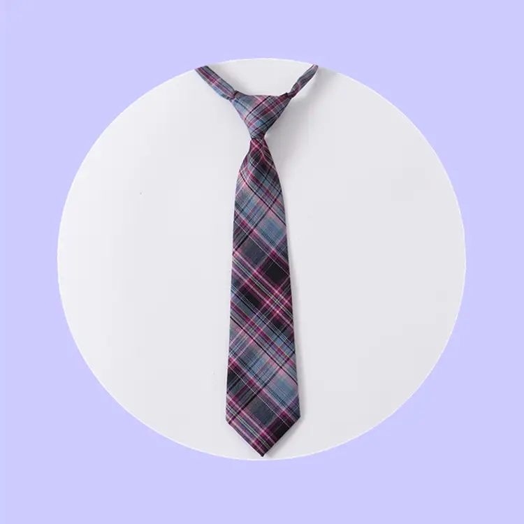 Japanese Style Plaid Skirt 48cm High Waist - Image 3