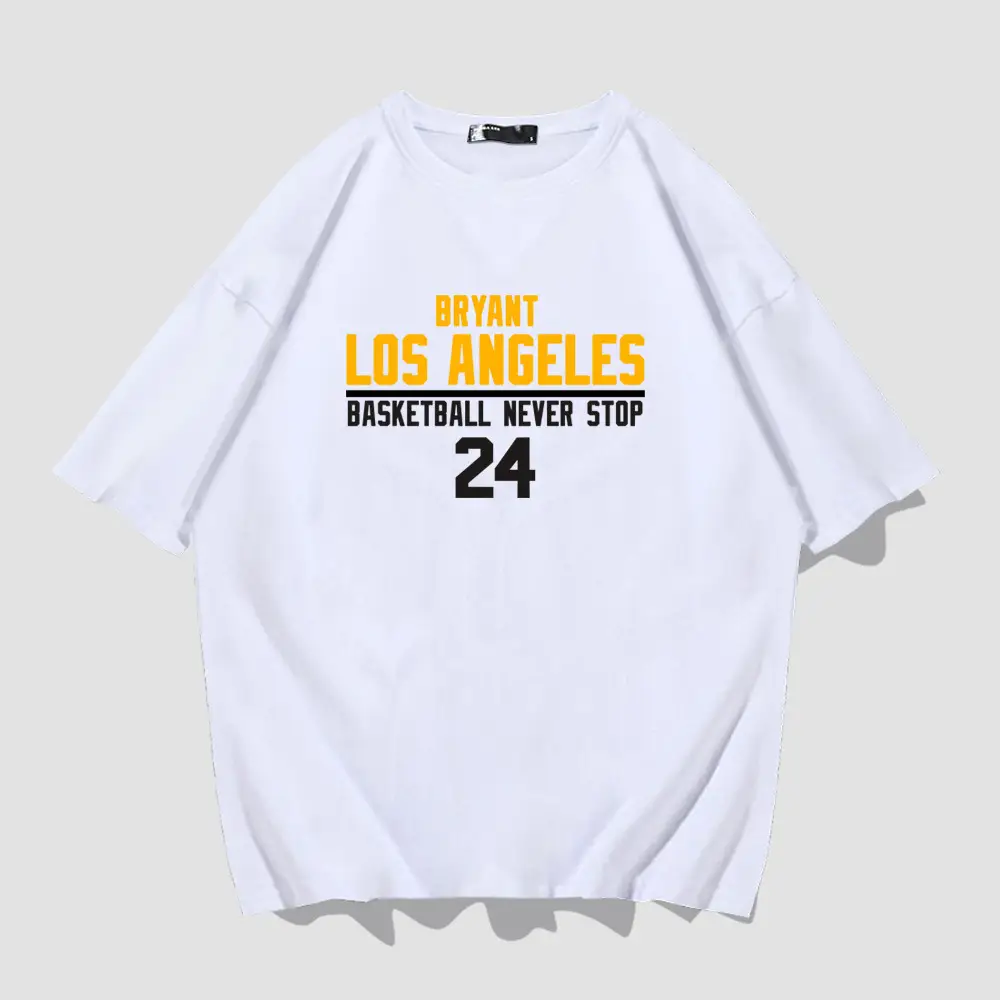 Men's Blue Kobe Basketball T-Shirt 24 - Image 2
