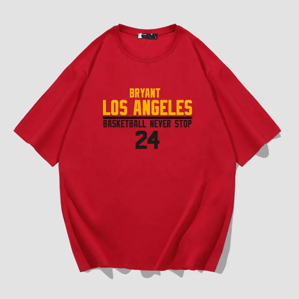 Men's Blue Kobe Basketball T-Shirt 24 - Image 4