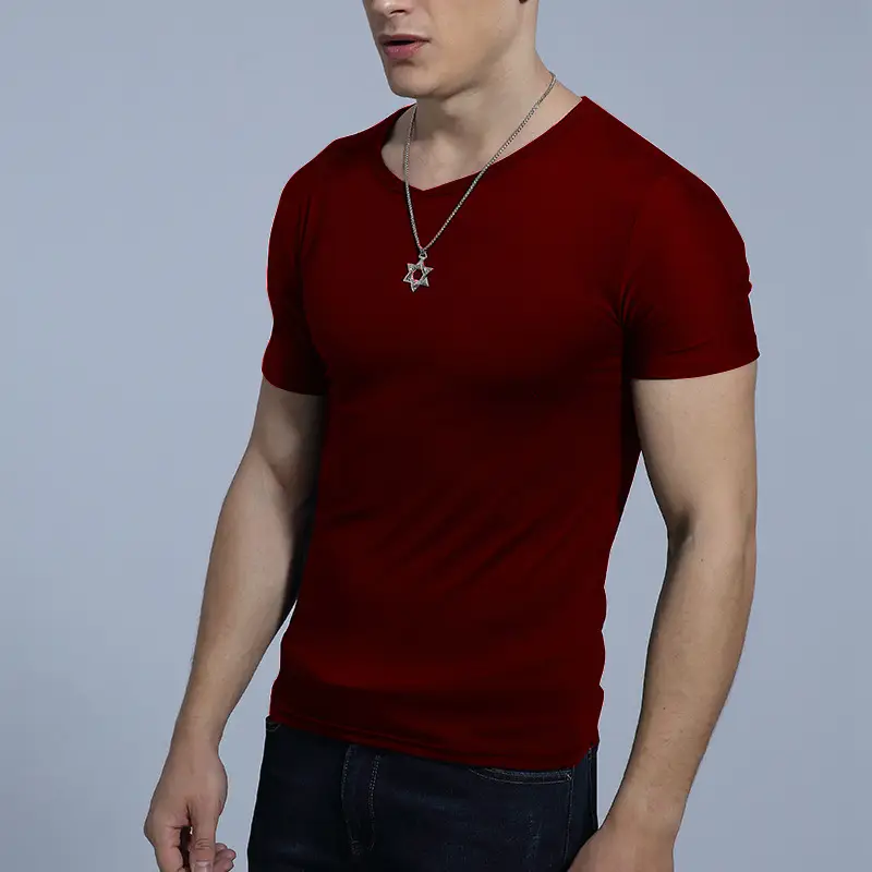 Men's Black Crop T-Shirt 2023 Short Sleeve - Image 13