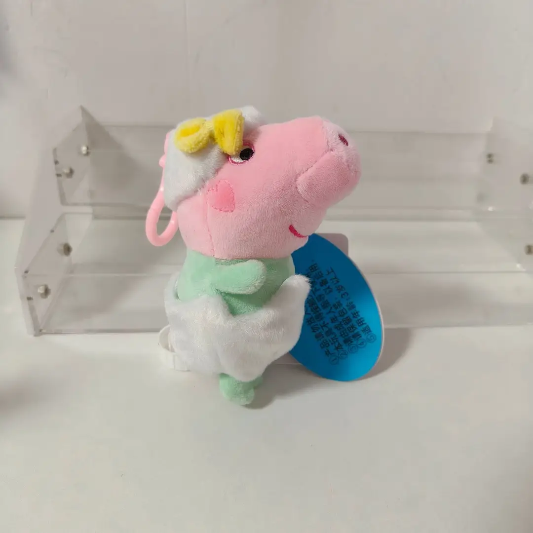 Authentic Peppa Pig Stuffed Toy Doll Family of Four Toddlers George Doll Rag Doll Pig Grandpa Grandma