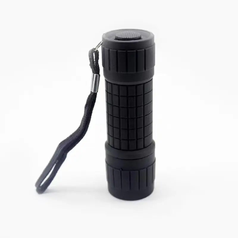 Outdoor LED Flashlight Yellow Dry Battery Portable - Image 5