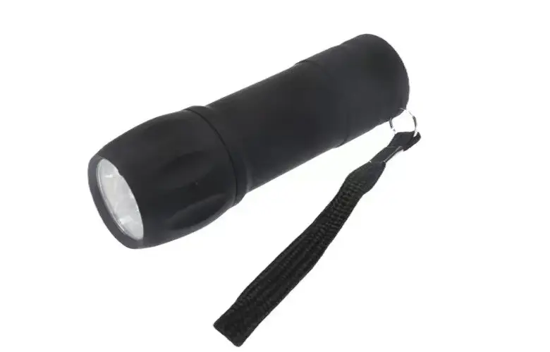 Outdoor LED Flashlight Yellow Dry Battery Portable - Image 7