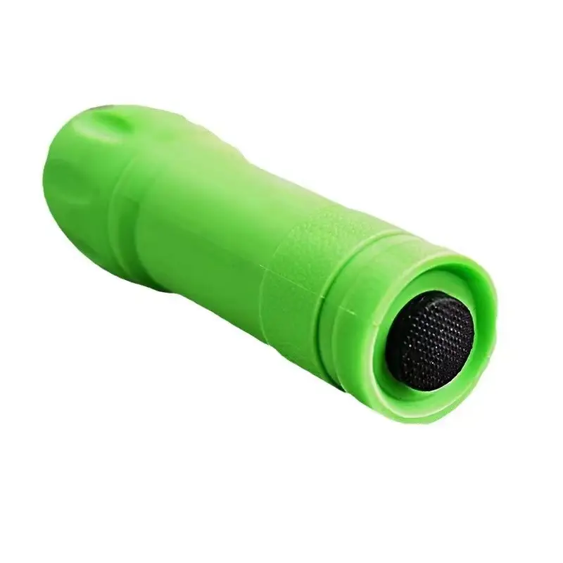 Outdoor LED Flashlight Yellow Dry Battery Portable - Image 9