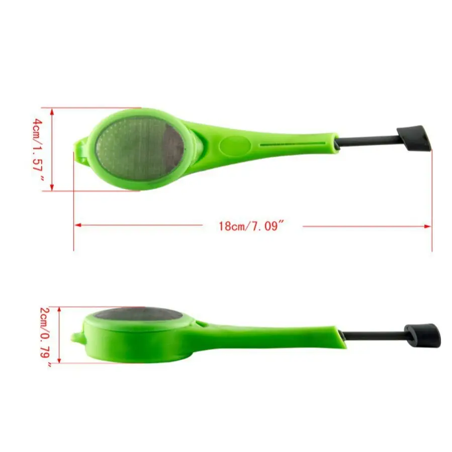 Green Chinese Tea Filter Handheld Maker - Image 5