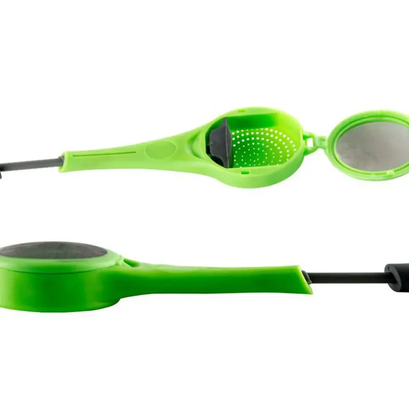 Green Chinese Tea Filter Handheld Maker - Image 6