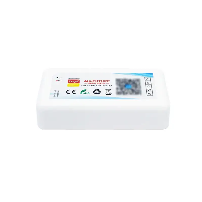 Wireless Smart LED Strip Controller RGBWC Voice Mobile App - Image 2