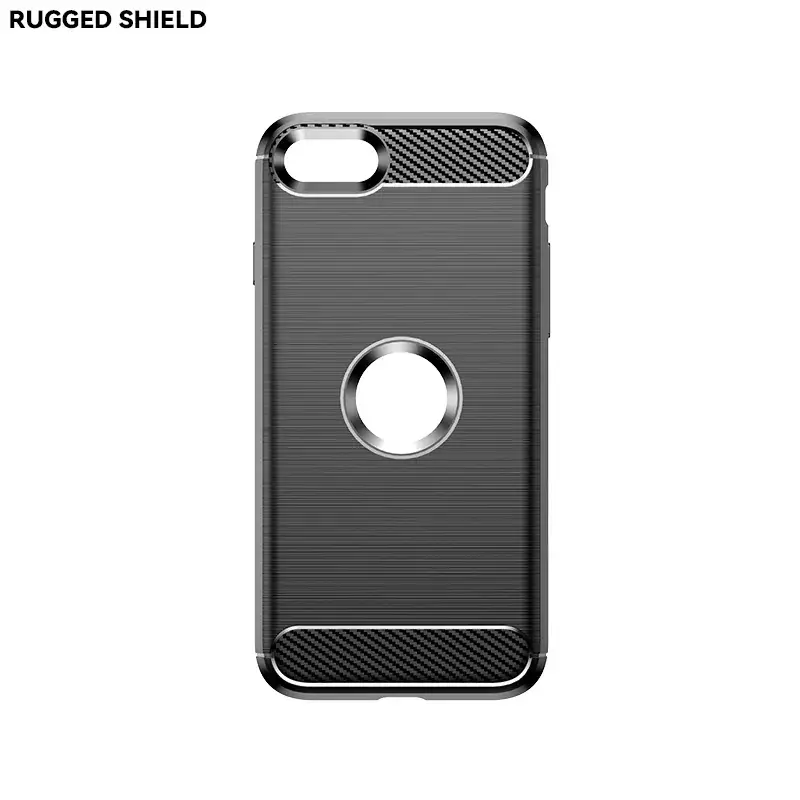 Apple iPhone Se2/Se3 Protective Case Brushed Carbon Fiber - Image 5