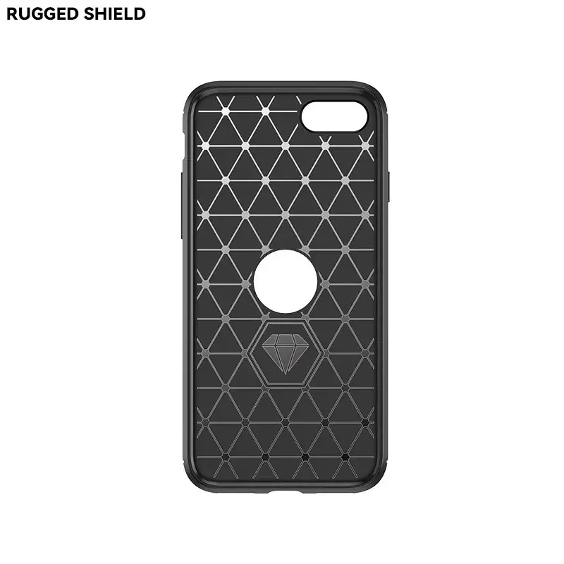 Apple iPhone Se2/Se3 Protective Case Brushed Carbon Fiber - Image 6