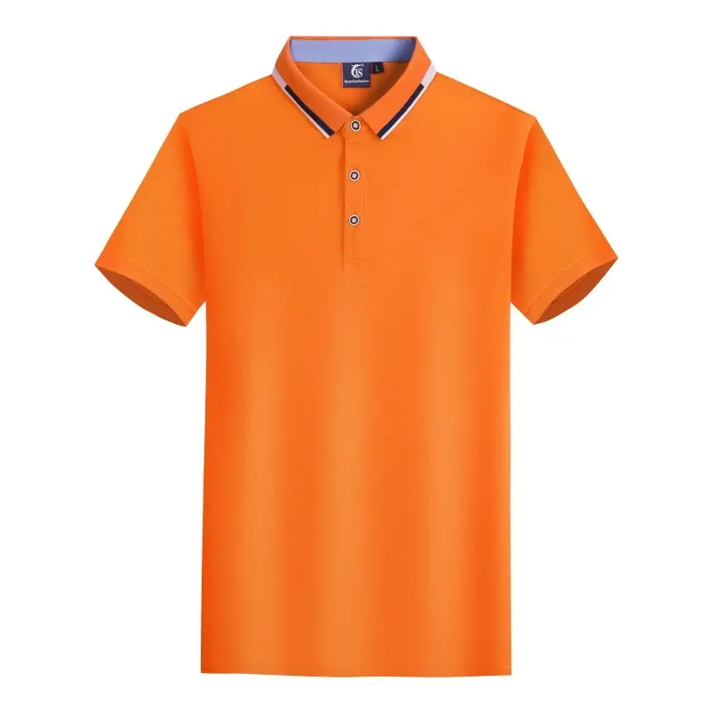 Men Yellow Polo Shirt with Brand Logo - Image 8