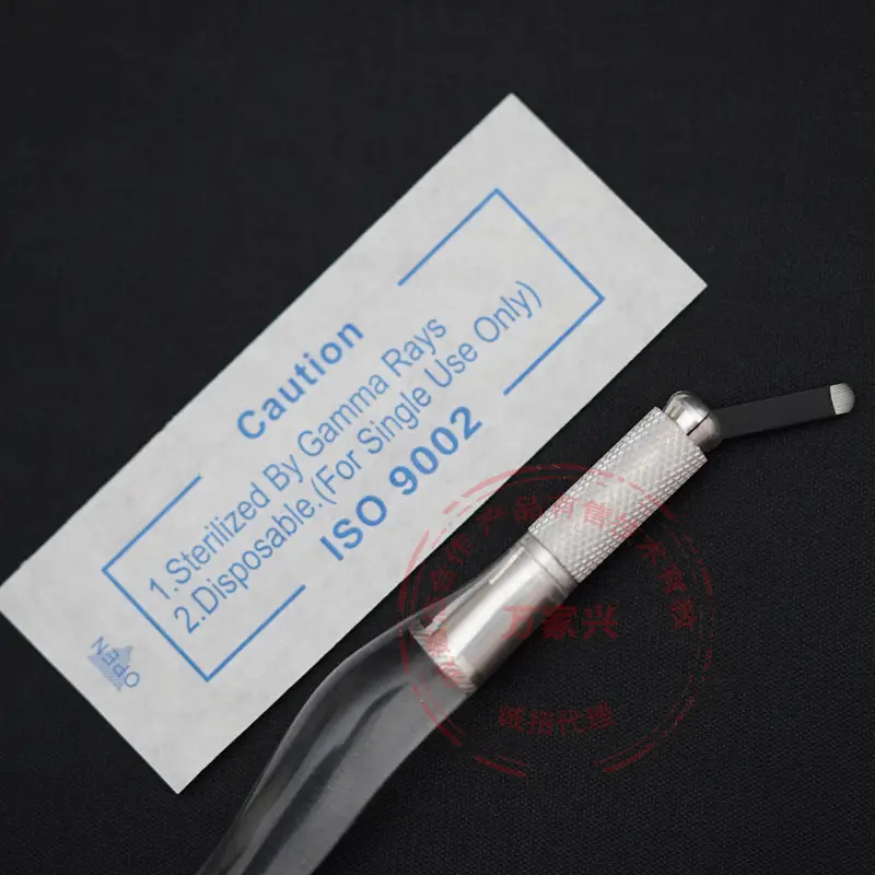 Black Leather Embroidery Line Needle 0.18 Single Row - Image 12