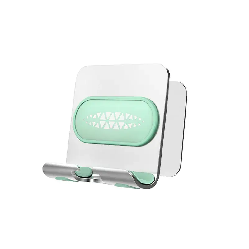 Pink Wall Mount Phone Holder with Adhesive Backing - Image 2