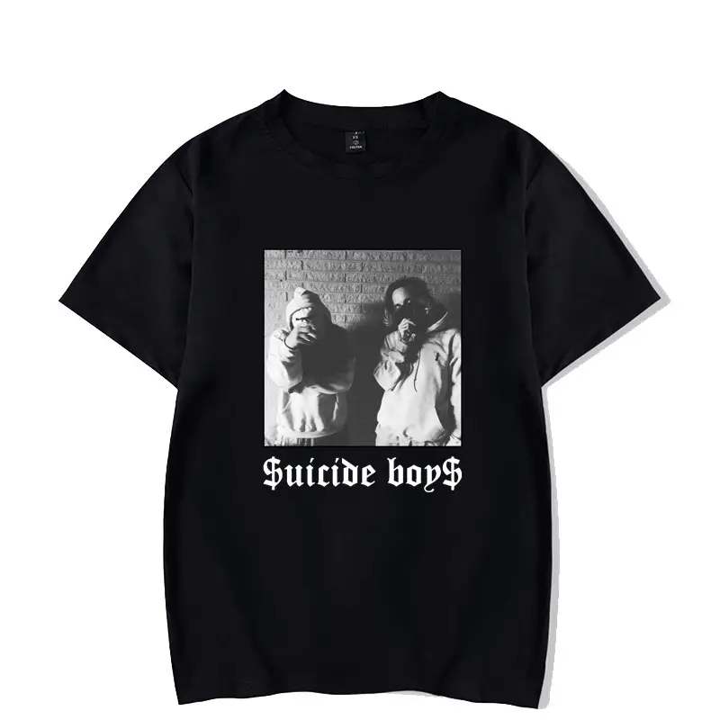Aliexpress Suicide Boys Graphic Men T-Shirt Black - Image 2