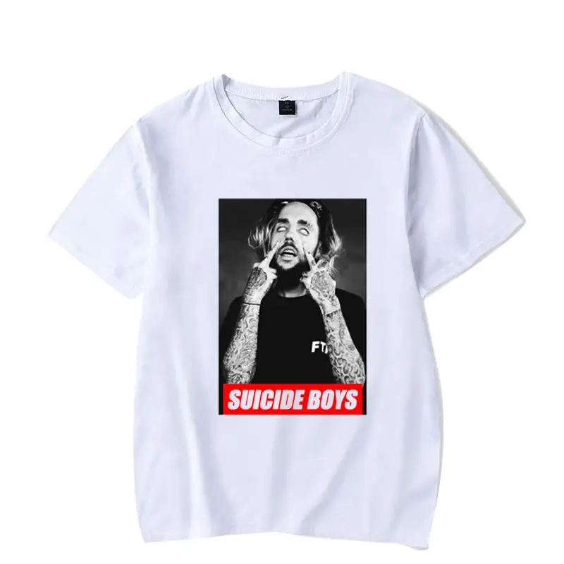 Aliexpress Suicide Boys Graphic Men T-Shirt Black - Image 6