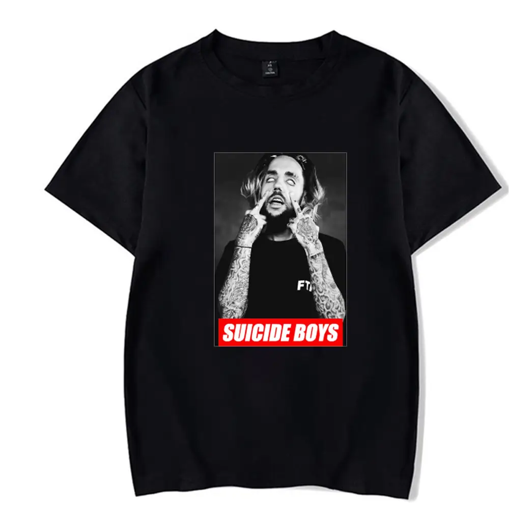 Aliexpress Suicide Boys Graphic Men T-Shirt Black - Image 8