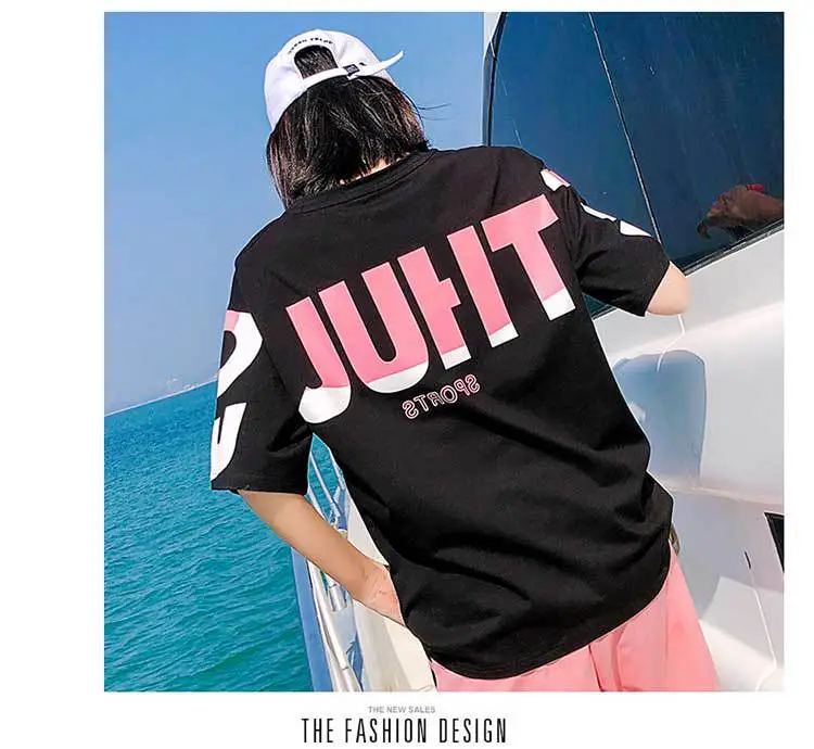 Women Sports Suit Pink Black Hip Hop Casual Two-Piece 2026 — feature 10