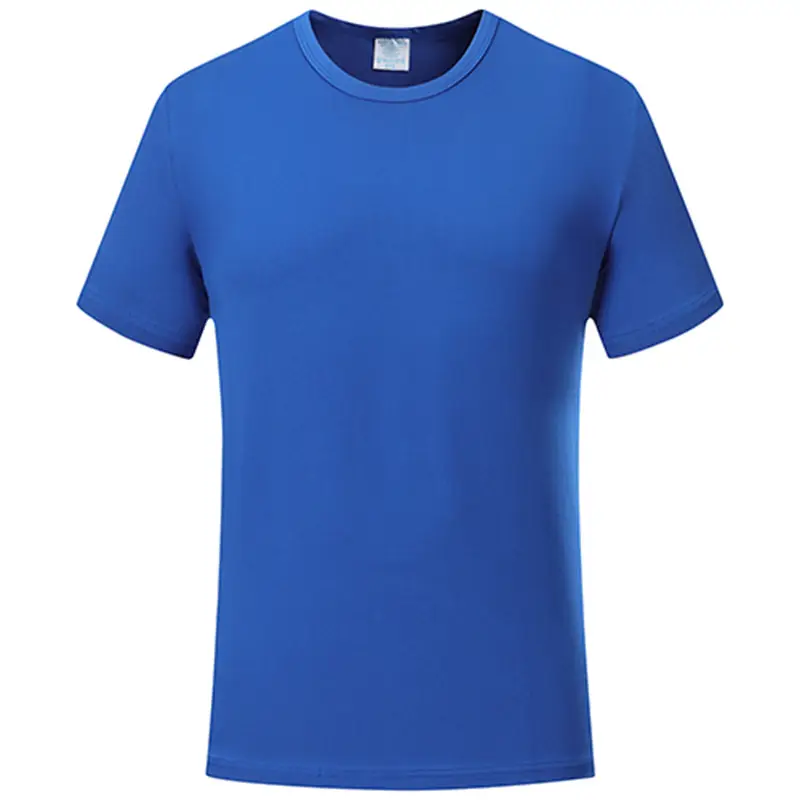 Men Blue 200g Workwear T-Shirt with Logo Print - Image 18