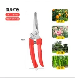 Pruning Shears Flower Shears Gardening Scissors Home Pruning Branch Fruit Tree Pruning Shears Tool Labor-saving Pot Plant Pruning