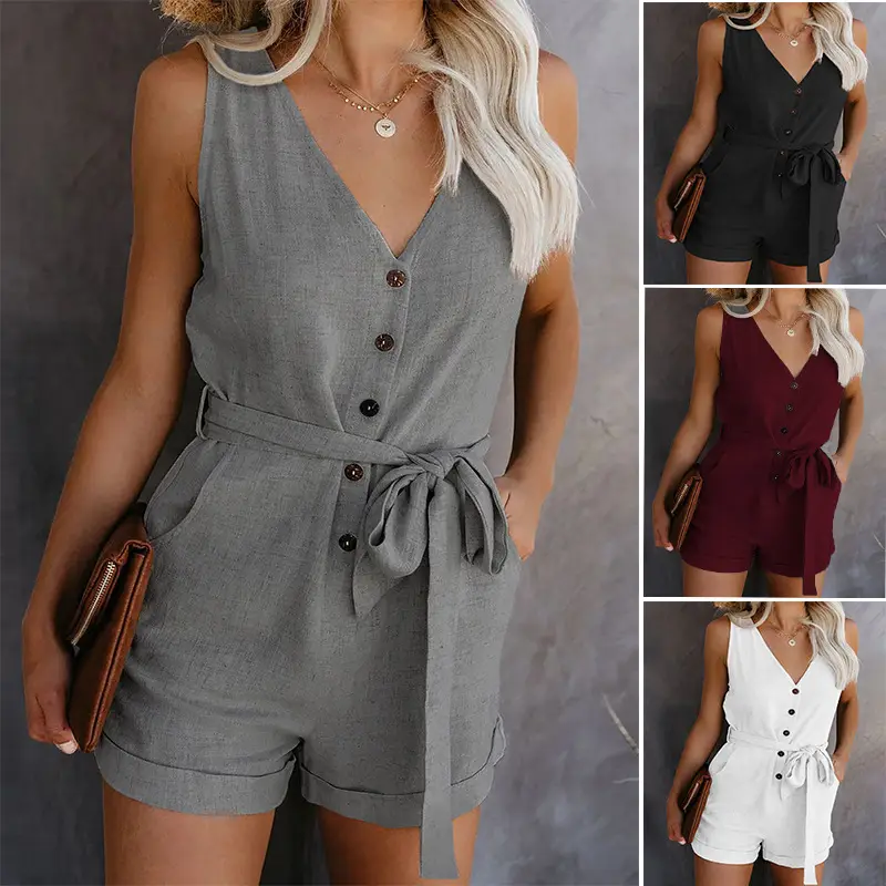 Women V-Neck Bow Shorts Set Maroon 2025 - Image 11