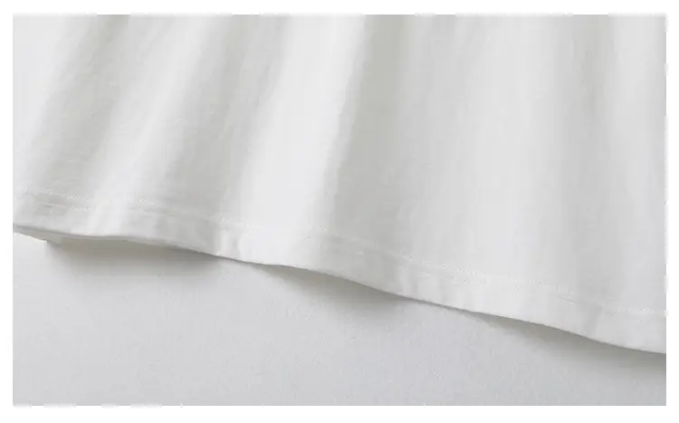 White Cut Label Summer Men T-Shirt Round Neck Printed Casual Short Sleeve — feature 9