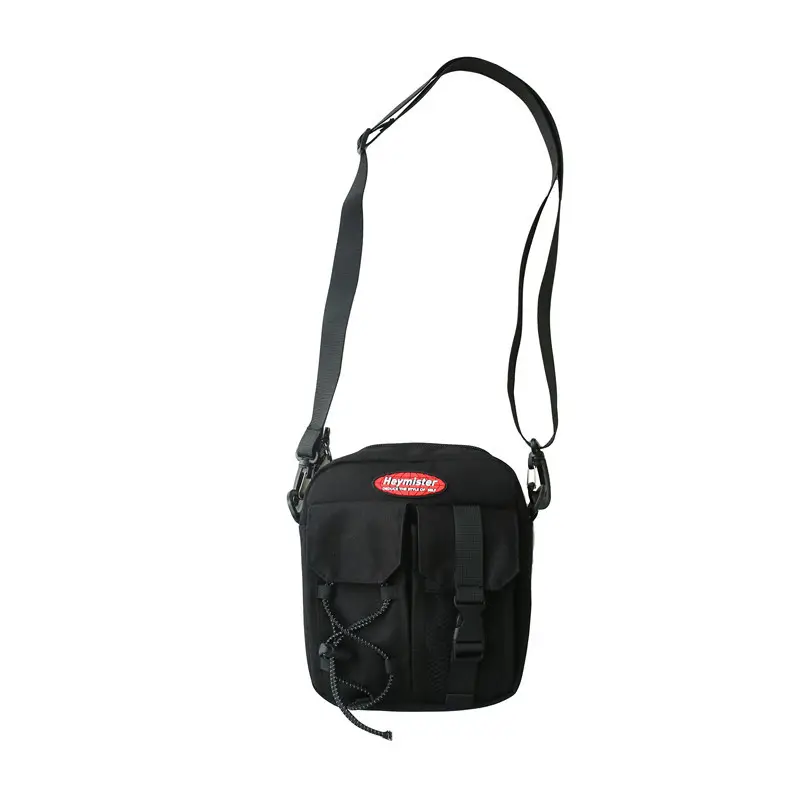 2024 Korean Style Men's Small Bag with Mesh Compartment - Image 4
